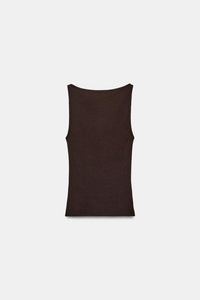 T-SHIRT MINIMAL SANS MANCHES