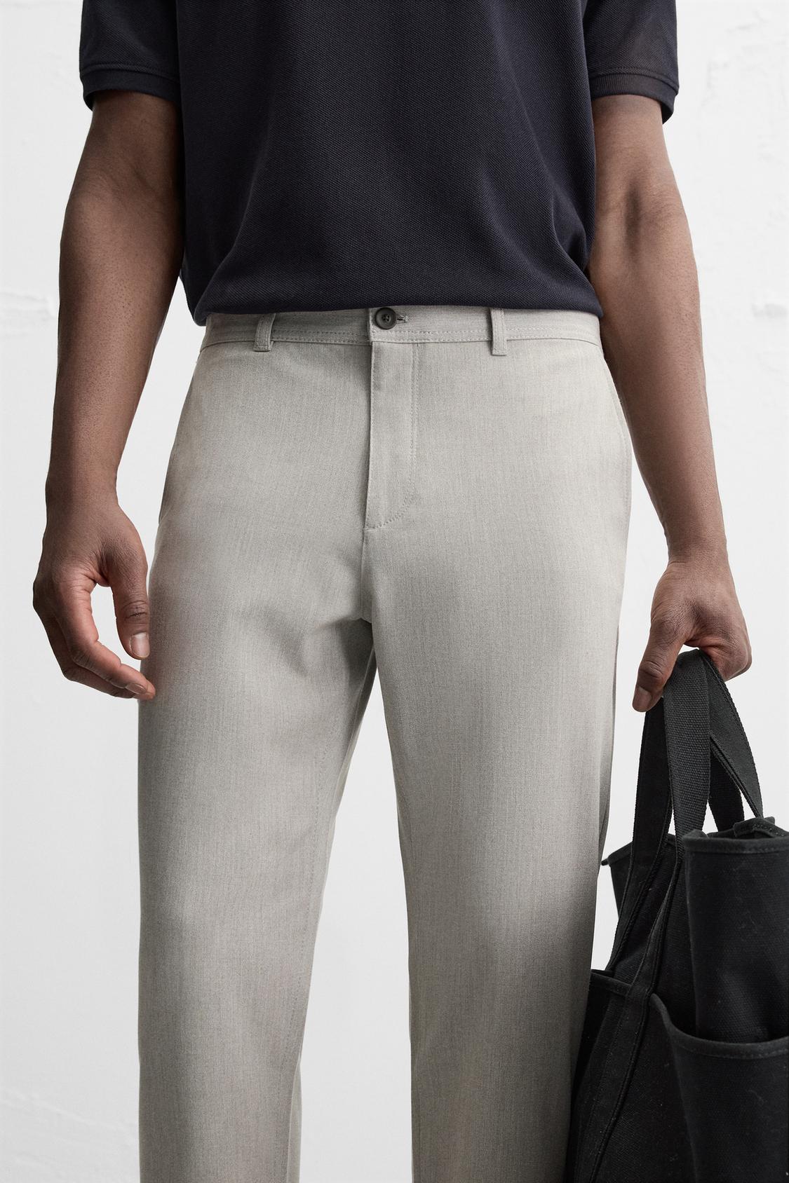 PANTALON À TEXTURE CONFORT