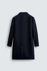 MANTEAU REGULAR FIT AVEC LAINE