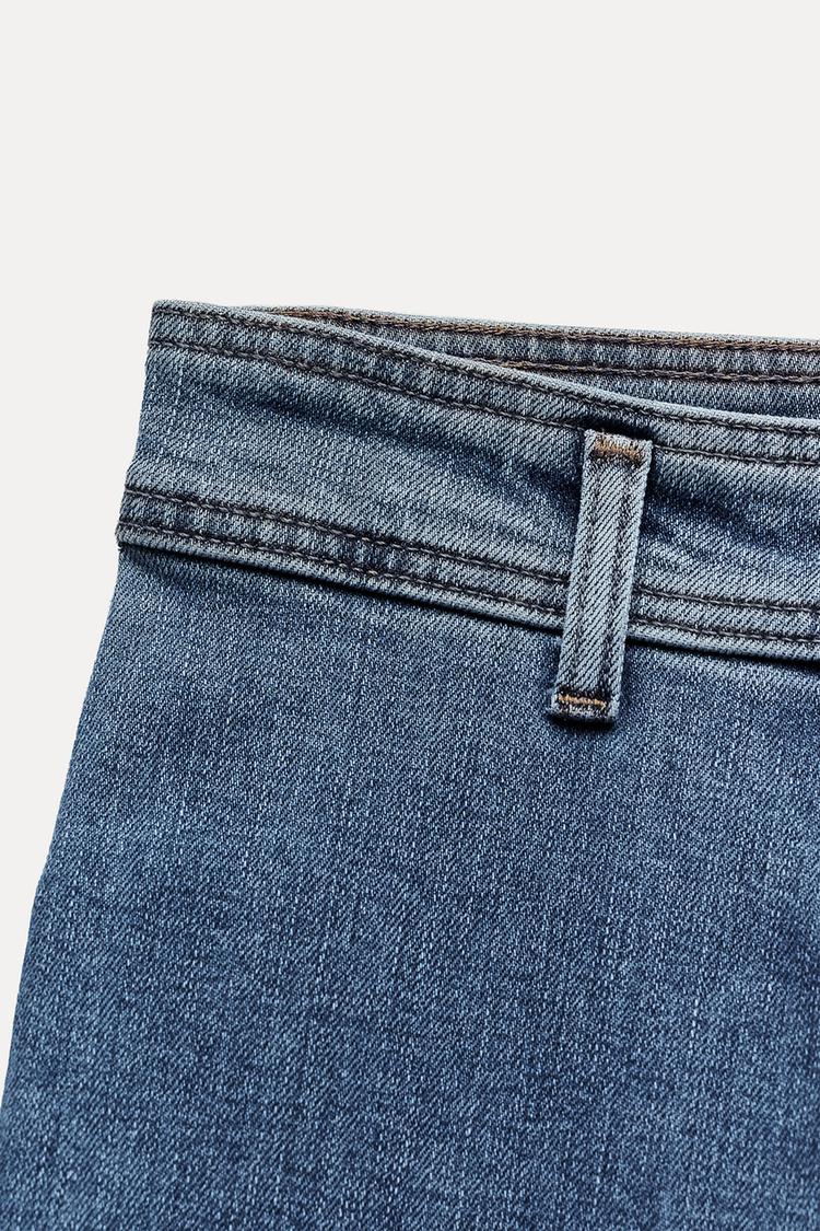 Jean collection zw marine droit a taille haute - Noir