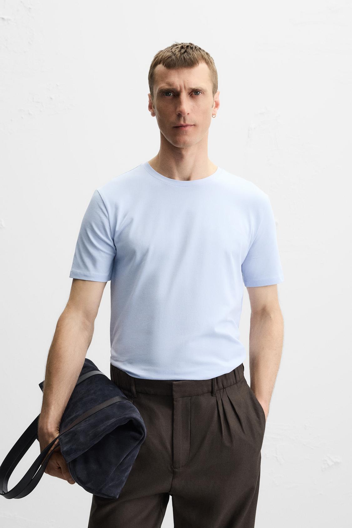 T-SHIRT SLIM FIT BASIQUE