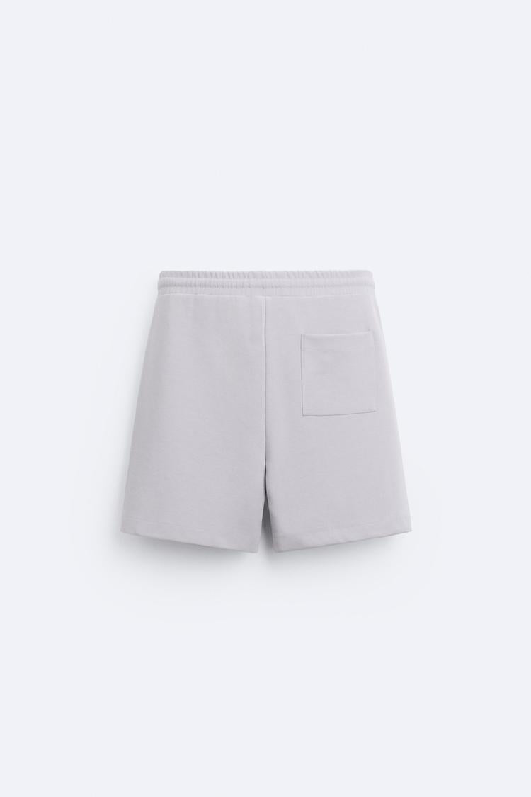 Short de Jogging - Argent