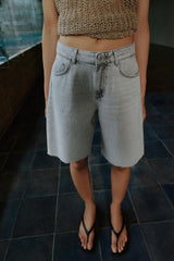 SHORT Z1975 EN DENIM TAILLE MI-HAUTE
