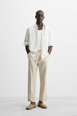 PANTALON RELAXED FIT COTON - LIN