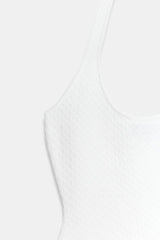 ROBE LONGUE HALTER EN MAILLE BIMATIÈRE