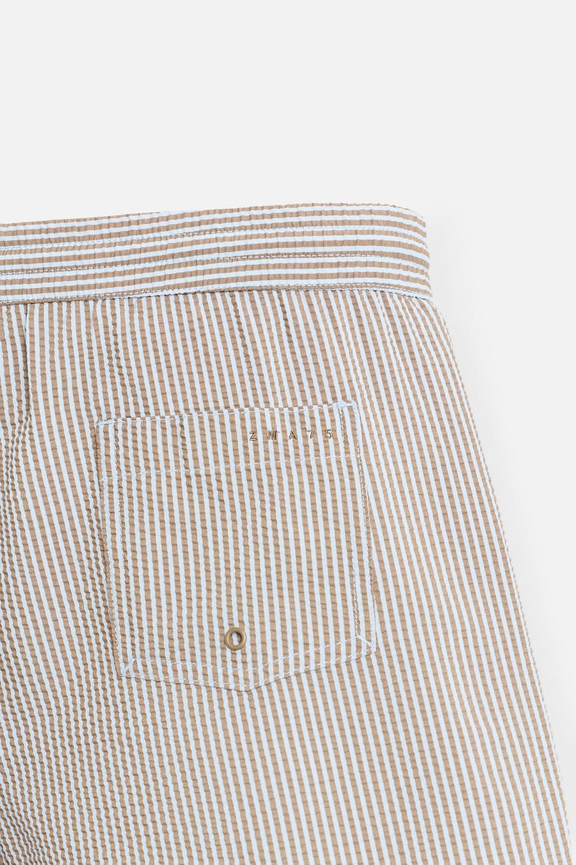 MAILLOT DE BAIN COURT SEERSUCKER