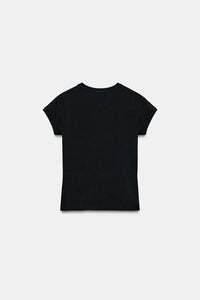 T-SHIRT À INSCRIPTION SUR LE DEVANT