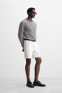 SHORT EN DENIM COUPE CLASSIQUE