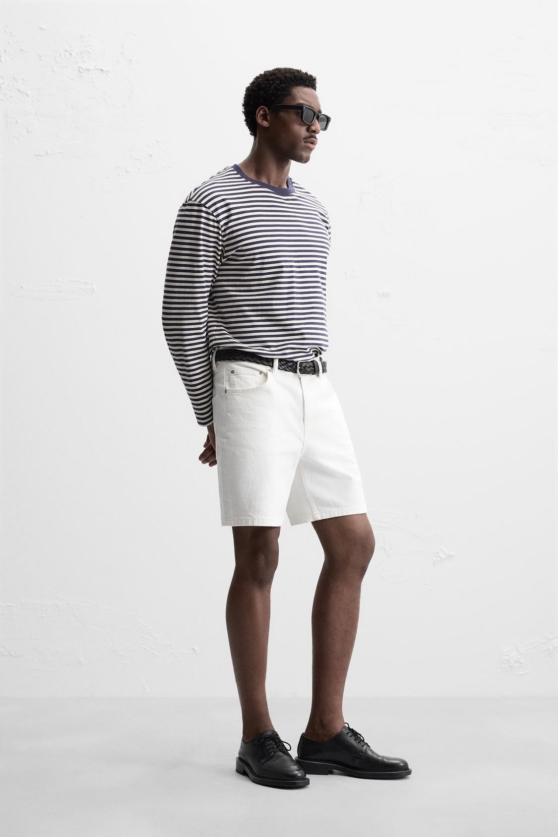 SHORT EN DENIM COUPE CLASSIQUE