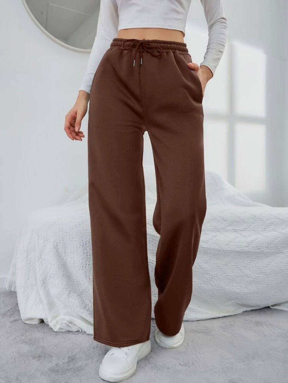 Pantalon de survêtement - Marron