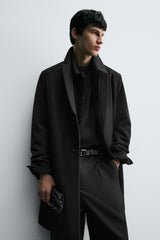 MANTEAU REGULAR FIT AVEC LAINE