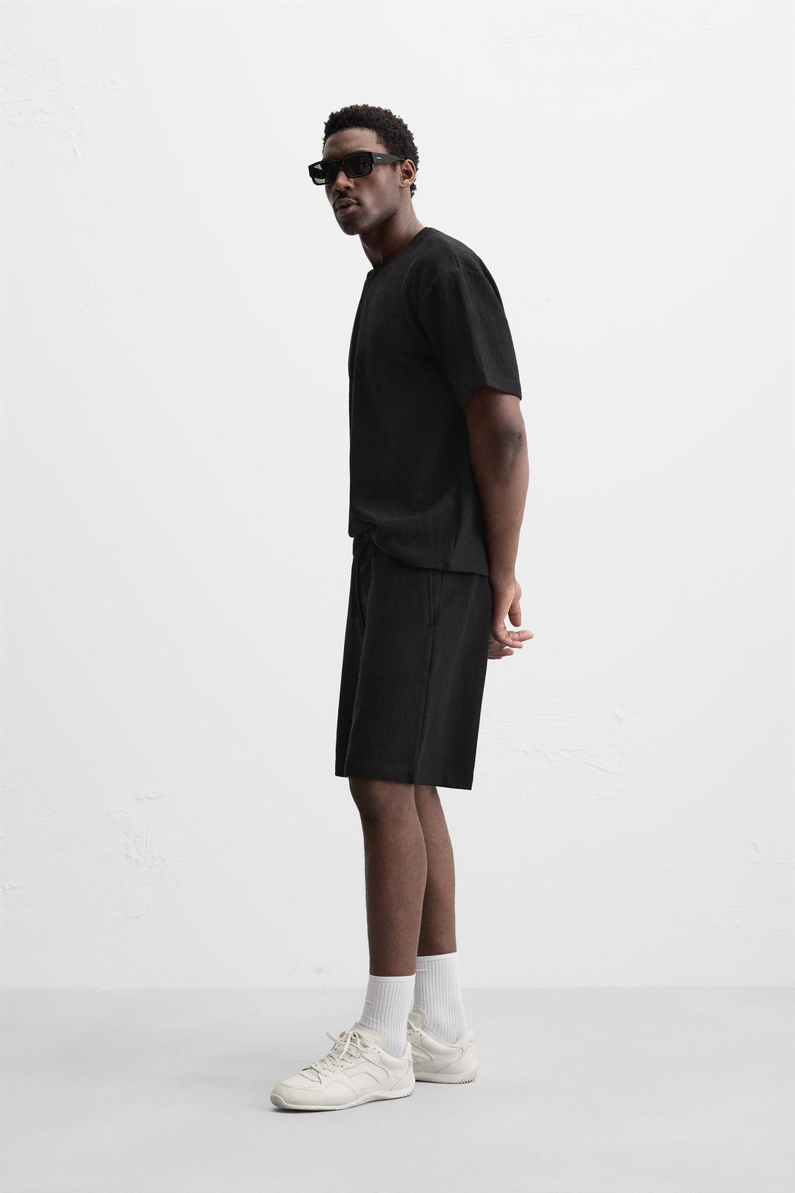 BERMUDA JOGGING STRUCTURÉ