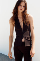 TOP HALTER STRETCHM