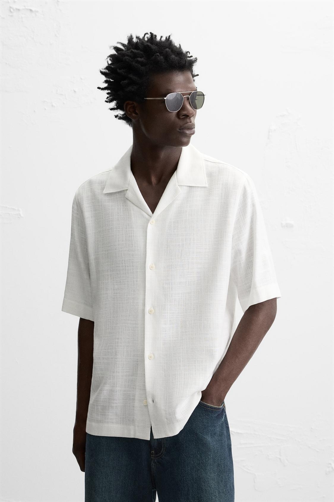 CHEMISE À COUPE DÉCONTRACTÉE