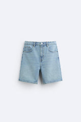 Short en Jean - Noir