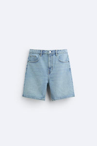Short en Jean - Noir