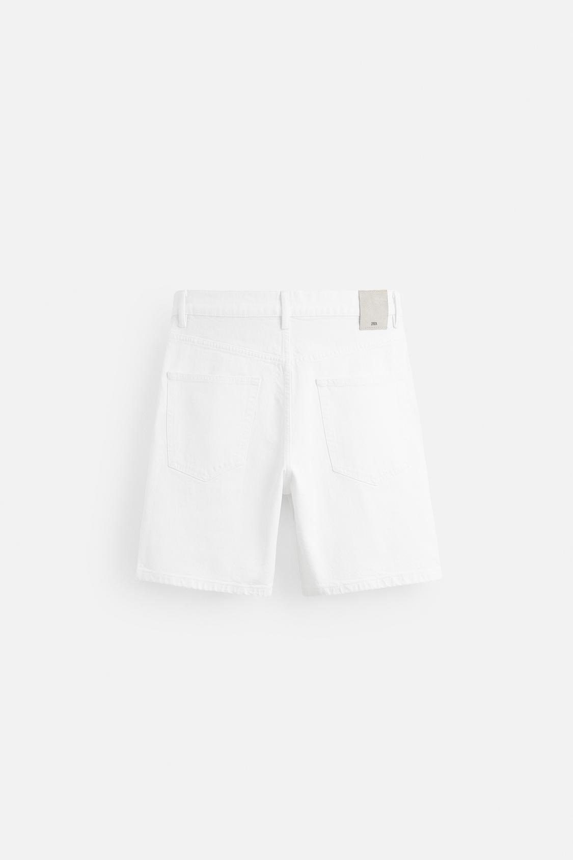SHORT EN DENIM COUPE CLASSIQUE