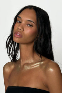 Red Zara Temptation Body Glitter Spray