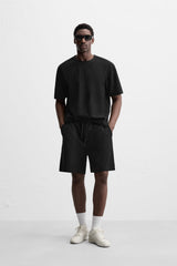 BERMUDA JOGGING STRUCTURÉ