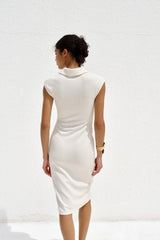 ROBE CHEMISE PIQUÉE