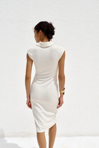 ROBE CHEMISE PIQUÉE