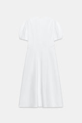 ROBE MI-LONGUE AVEC LIN ZW COLLECTION