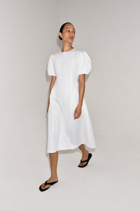 ROBE MI-LONGUE AVEC LIN ZW COLLECTION