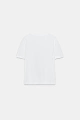 T-SHIRT POCHE BRODÉE