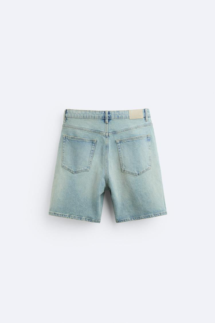 Short en Jean - Bleu Moyen