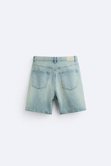 Short en Jean - Noir