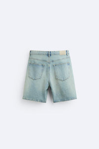Short en Jean - Noir