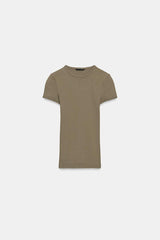 T-SHIRT CÔTELÉ