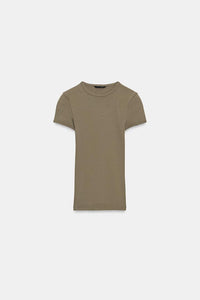 T-SHIRT CÔTELÉ