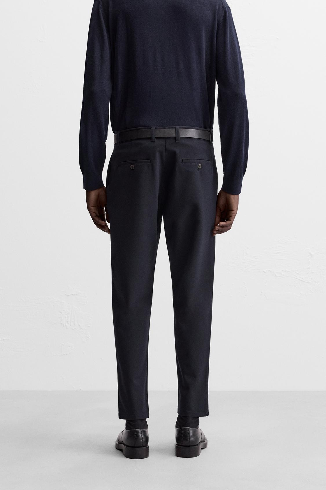 PANTALON À TEXTURE CONFORT