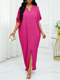 Robe caftan - Rose vif
