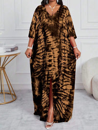 Robe élégante - Tabac