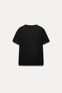 T-shirt coton basique - Blanc