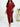 Robe caftan - Rouge foncé