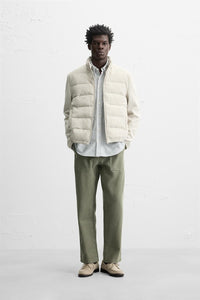 VESTE MATELASSÉE COMBINÉE