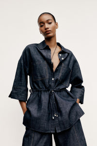 CHEMISE SAFARI AVEC LIN