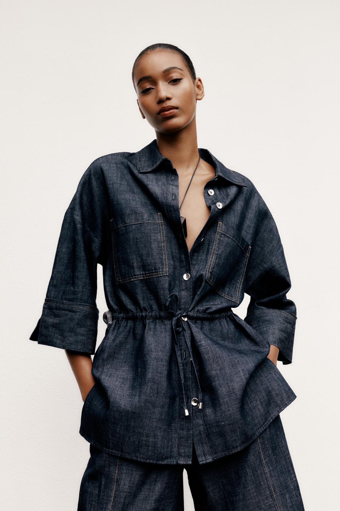 CHEMISE SAFARI AVEC LIN