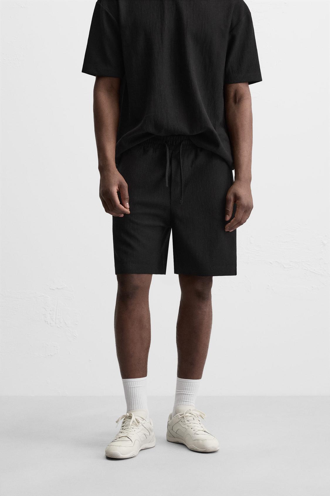BERMUDA JOGGING STRUCTURÉ