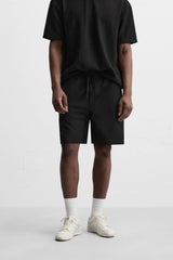 BERMUDA JOGGING STRUCTURÉ