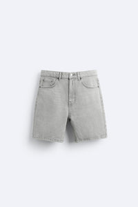 Short en Jean - Noir