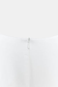 ROBE MI-LONGUE AVEC LIN ZW COLLECTION