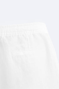 Short en Lin - Bleu Marine