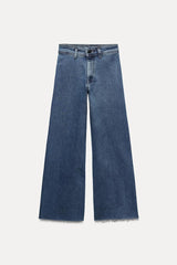 Jean collection zw marine droit a taille haute - Noir
