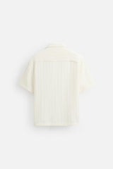 CHEMISE JACQUARD GÉOMÉTRIQUE