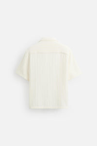 CHEMISE JACQUARD GÉOMÉTRIQUE