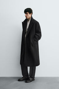 MANTEAU LAINE TEXTURE BOUCLÉ